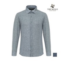 인디안 TREMOLO 시어서커 프린트 셔츠_TRNNLUS1411