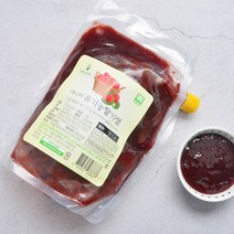 네니아 유기농 딸기잼 1kg, 1kg 1개
