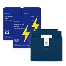 자연지애 슈퍼 엠 아르기닌 66000 120정 / 100% 미국산 L-아르기닌, [선물세트] 3개