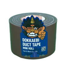 테스크 도깨비 덕트테이프(DUCT TAPE) 미니롤 BROWN 덕테이프 청테이프 면테이프, 50mm X 10m, 1개