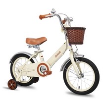 자전거 가벼운 접이식 로드 입문용 출퇴근 사이트 russian Warehouse 12 14 16 18 인치 소녀와 소년 숲 공주 키즈 소녀, 18인치, 협력사, 문 화이트