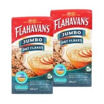 플라하반 점보 오트 플레이트 500g x 2개