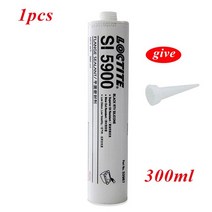 록타이트 5910 RTV 수리 엔진 평면 밀봉 접착제 실리콘 고무 실란트 금속 파이프 본딩 밸브 오일 탱크 1, 06 10pcs SI 5900 300ml