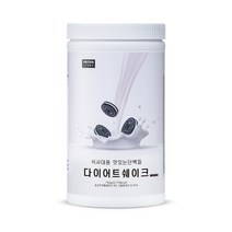 프로틴스토리 식사대용 맛있는단백질 다이어트쉐이크 750g 쿠키앤크림