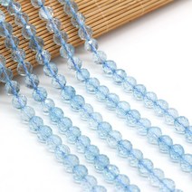 토파즈 보석 원석 DIY 쥬얼리에 대 한 자연면 처리 된 라운드 토 파 즈 스톤 비즈 여성 만들기 팔찌 목걸이