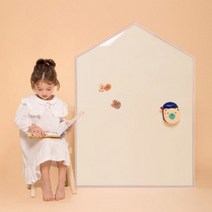 [바보사랑] 릴리후스 원톤 L 유아 자석 칠판 보드, 상세 설명 참조, 색상:아이보리 / 프레임:네츄럴