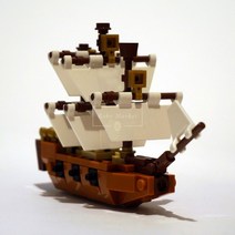 호환블럭 크리에이터 MOC-12949 Alternate ship 21313 병속의 배의 보트 호환 신제품 창작