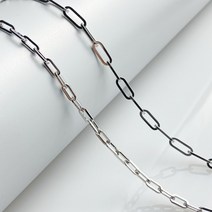 [DC1-005] 써지컬스틸 체인 목걸이만들기 팔찌 DIY 재료 (50CM)