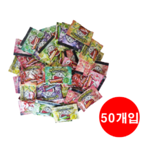 스트라이킹 팝핑캔디 10가지맛 믹스, 50개, 1.5g