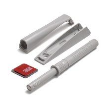 두일기업 원터치 마그네틱 롱빠찌링 그레이 5개