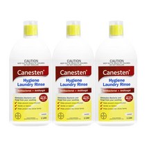 Canesten 바이엘 카네스텐 세탁 린스 레몬향 1L 3팩