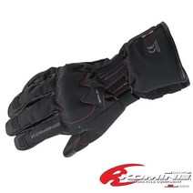 코미네 오토바이 방한 장갑 겨울 바이크 용품 롱 글러브 프로텍터 GK-828 BLACK-RED, BLACK-RED-XL