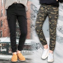 앤더데이 포그니 기모본딩 카고팬츠