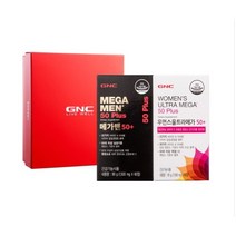 지앤씨 AK분당점 GNC AK백화점 부모님세트메가맨50+ + 우먼스50+, Free