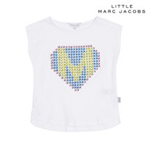 리틀 마크제이콥스 하트 M 반팔티 W15376-10B