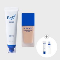 BE READY 블루 파운데이션&블루 선크림 SET, 3호 제프리