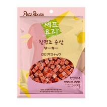펫츠루트 셰프요리 칠면조 순살 반려견 간식, 3개