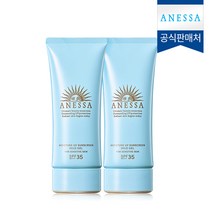 아넷사 모이스처 UV 선스크린 마일드 젤 N 90g 2개