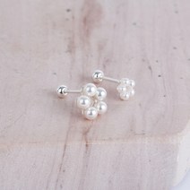 시크릿엠 925은피어싱 SP106dalia silver piercing (2 size)