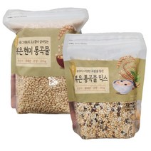 상품상세설명 참고 볶은 현미통곡물 200g+볶은통곡물믹스 200g, 1개