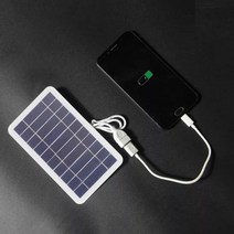 태양광패널세트 솔라판넬 태양광모듈 400ma 태양 전지 패널 2w 고전력 usb 태양, 없음