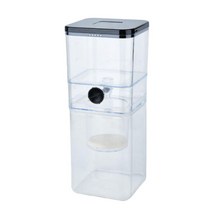 shangren 콜드 브루어 드립 커피 메이커 아이스 커피 유리 카라 페 500ml 3 인용, 24.5x9.5x9.5cm, 클리어
