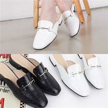 애슬릿 애슬릿 골드 버클 여자 뮬 블로퍼 (5125480)