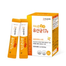 더나은생생 유산균 17종 60g(2g X 30P) 유익균 유해균 밸런스, 2g, 1개