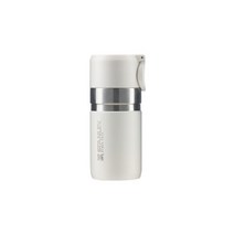 스탠리 GO 진공 슬림 보틀 280ml 보온보냉 텀블러 물병 유아물병 어린이물병 추천 BPA Free, 크림
