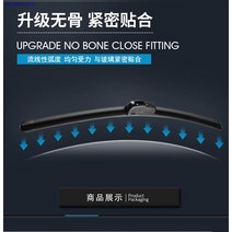 순정형 와이퍼 혼다 URV 구대 10대 시빅 9대 CRV 크라이더 제이드 전용 소음방지 무소음 편 254106916, 1215 타입 혼다 CRVU H라인