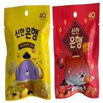 신한은행 허니버터맛 2개+마라맛 2개 은행스낵과자 20g, 상세페이지 참조