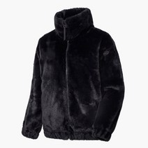 코오롱스포츠 코오롱 스포츠 여성 하이넥 변형 핏 FAUX FUR 재킷_TVJFW21522 BLK