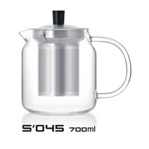 사마글라스 티포트 TZ002 (700ml) samaglass, 단품