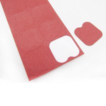 [빨강] 사각 4S 18650 절연지 절연테입 1개:10pcs