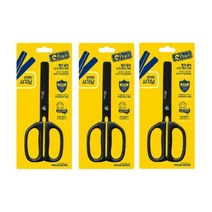 피스코리아 사각 안전 가위, 블랙, 50개