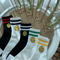 (당일) 스마일양말 단체 교복 학생 5개 SET 데일리 중고생 성인 중목양말 발목 봄양말