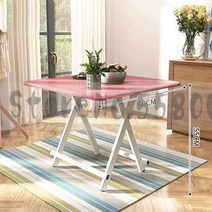 다이닝 테이블 유럽형 세트 접는 부엌 집 연구 책상 커피 테이블 현대 레저 차 탁자 사무실 회의 받침대 책상, 10이 아니다