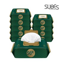슈베스 아기물티슈 캡형 S65, 10팩, 70매