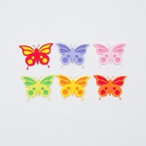 펠트나비/소/펠트지 꽃잎 나뭇잎 잎사귀 게시판 울타리 환경미화 게시판꾸미기 교실꾸미기 환경구성