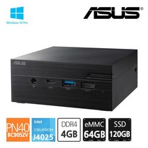[ASUS] PN40-BC905ZV J4025 Win10 Pro (4GB SSD eMMC 64GB SSD 120GB)