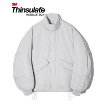PARTIMENTO 3M 신슐레이트 푸퍼 패딩 자켓 그레이 3M Thinsulate Puffer Padding Jacket Gray
