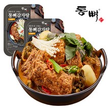 통뼈감자탕 [통뼈감자탕 보통맛] 부산 20년 전통의 맛 그대로 감자탕 4팩 (4KG), 4kg