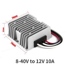 휠눈썹평행 휠 마커 차량용 페인트 인버터 추천 태양광 캠핑용 8V40V 12V 138V 19V 3A 6A 10A 15A 20A 300W DC 전압 안정기 전력 변환기 레귤레이터 부, 없음, 8-40V to 12V 10A
