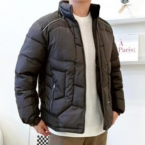 3021 UND 남자하이넥하프패딩점퍼