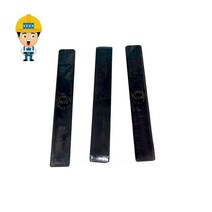 화물 엘리베이터 부품 SEES FAA380F4 3 IN 1 가이드 슈 인서트 Otis L200mm W202520mm 블랙 1LOT 10PCS