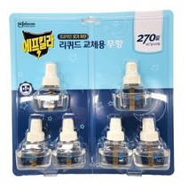 에프킬라 리퀴드 귤꽃향 45일 리필x6개, 33ml, 3세트
