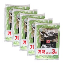 광천미가 파래김 파래 전장3번들 (25gx3봉) 5개