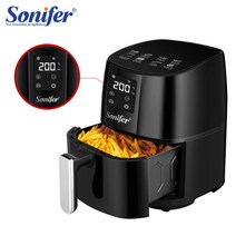 에어프라이기 미니 스팀 에어프라이 Sonifer 4.2L 공기 프라이어 오일 360 ° 베이킹 LED 터치1248238 L3, 에어프라이기 미니 스팀 에어프, 01 EU, 01 Air Fryer