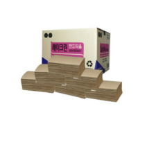 세이크린 무형광 핸드타올 갈색 5000매입, 3box