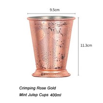 스테인레스 스틸 금속 컵 머그잔 Drinkware Barware 컵 바 칵테일 컵 민트 Julep 머그잔 뮬 머그잔, violet
